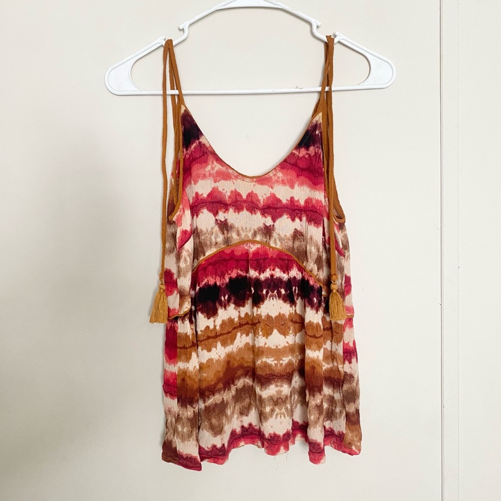 Boho Style Tank Top Blouse